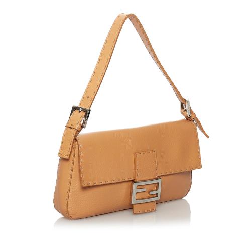 Fendi Selleria Leather Mamma Baguette