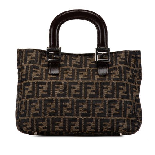 Fendi Small Zucca Canvas Twins Tote