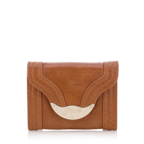 Fendi Leather Spy French Wallet