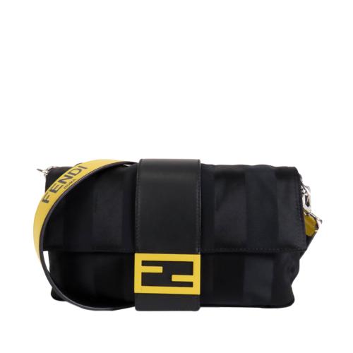 Fendi Stripes Convertible Baguette