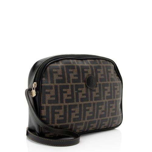 Fendi Vintage Zucca Dome Shoulder Bag