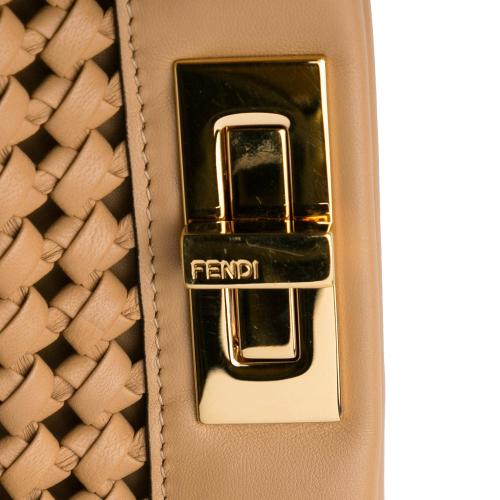 Fendi Woven Peekaboo Satchel