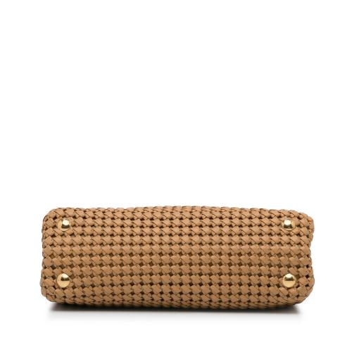 Fendi Woven Peekaboo Satchel