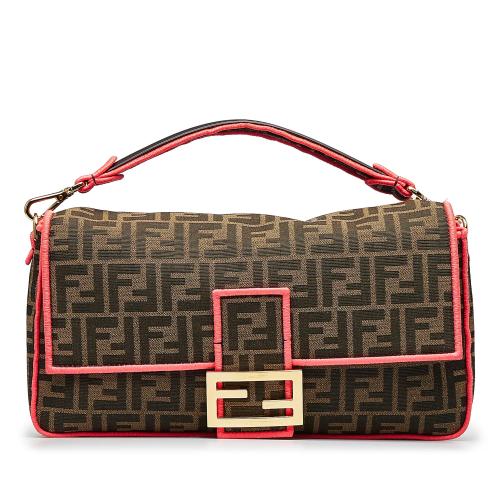 Fendi Zucca Baguette Satchel