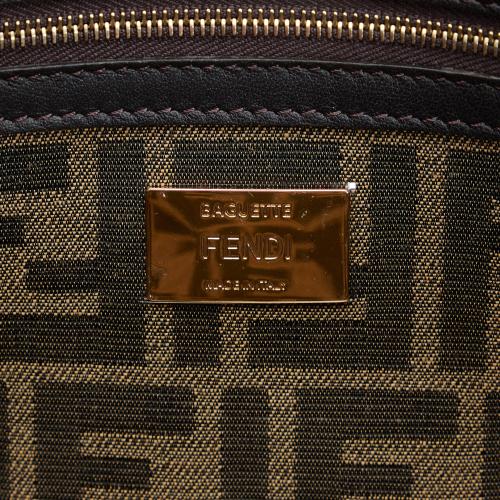 Fendi Zucca Baguette Satchel