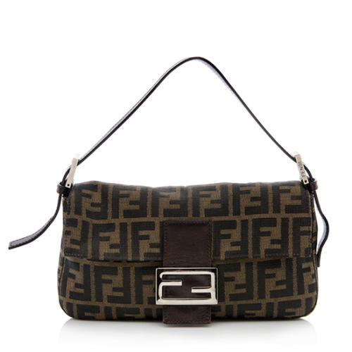 Fendi Zucca Baguette Shoulder Bag