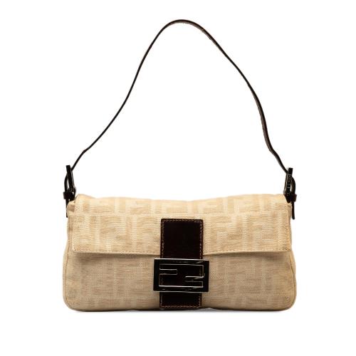 Fendi Zucca Canvas Baguette