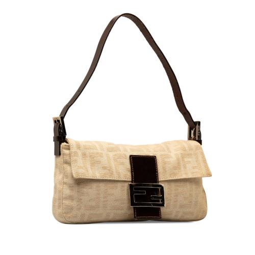 Fendi Zucca Canvas Baguette