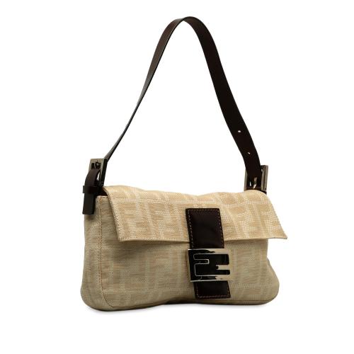 Fendi Zucca Canvas Baguette