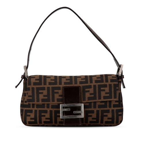 Fendi Zucca Canvas Baguette