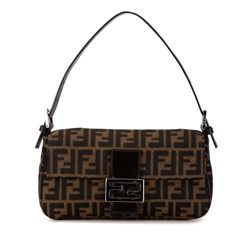 Fendi Zucca Canvas Baguette