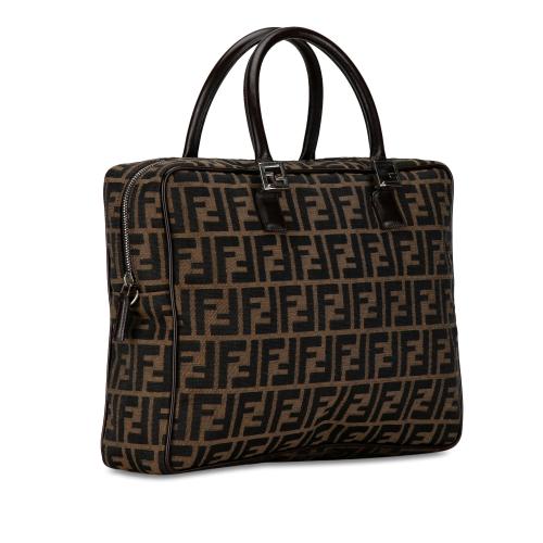 Fendi Zucca Canvas Business Bag