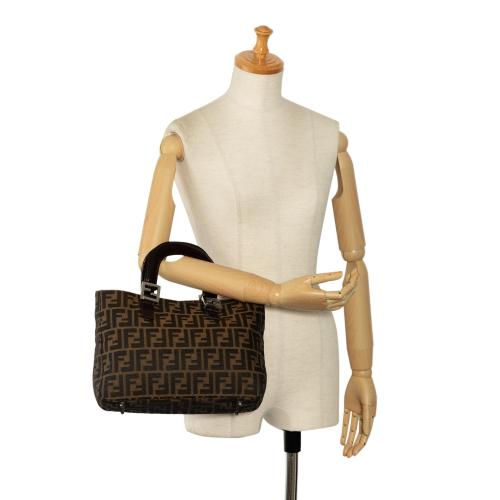 Fendi Zucca Canvas Handle Tote