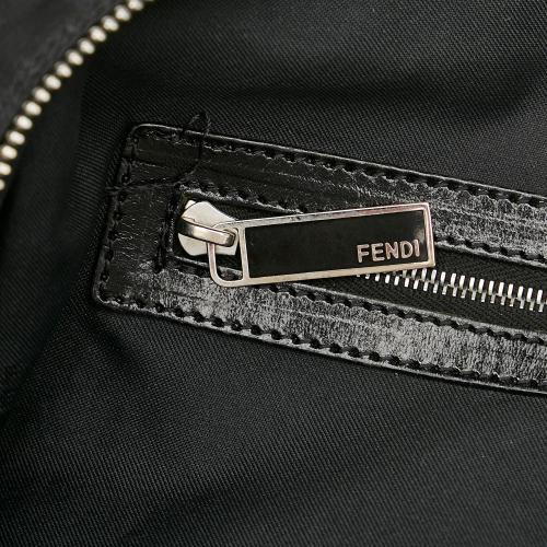 Fendi Zucca Canvas Shoulder Bag