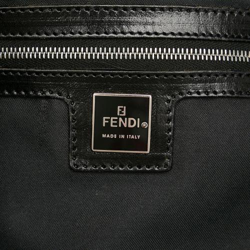 Fendi Zucca Canvas Shoulder Bag