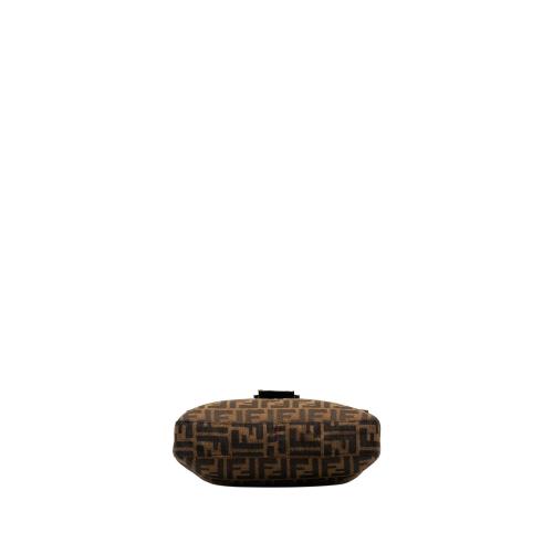 Fendi Zucca Canvas Shoulder Bag