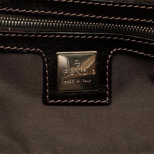 Fendi Zucca Canvas Shoulder Bag