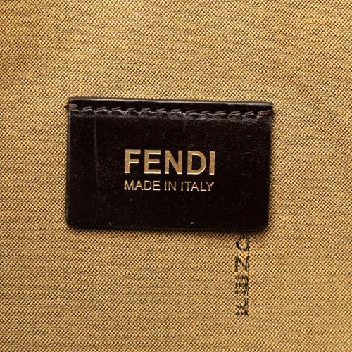 Fendi Zucca Canvas Vertical Shopping Tote