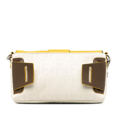 Fendi Zucca Convertible Baguette Crossbody