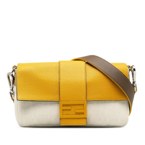 Fendi Zucca Convertible Baguette Crossbody