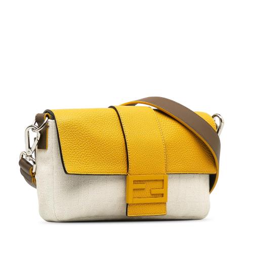 Fendi Zucca Convertible Baguette Crossbody