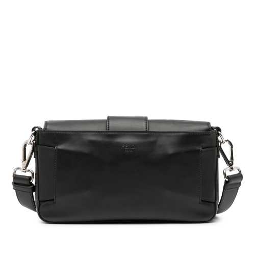 Fendi Zucca Embossed Convertible Baguette Crossbody