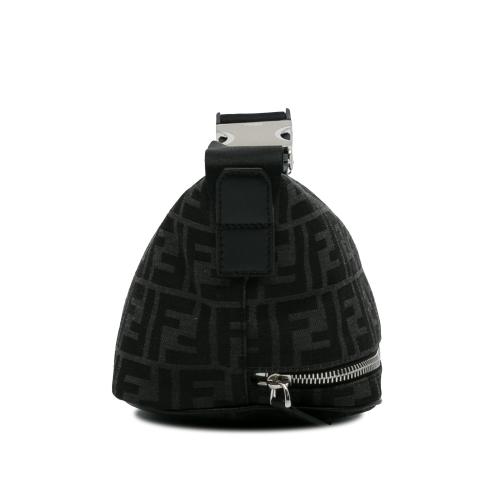 Fendi Zucca FF 1974 Convertible Crossbody Bag