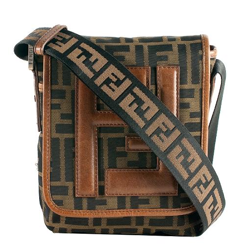 Fendi Zucca Flap Messenger