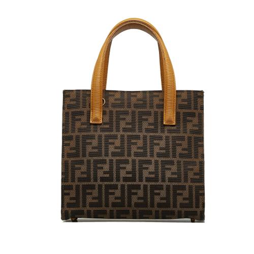 Fendi Zucca Front Pocket Tote