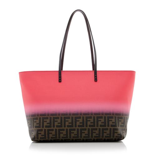 Fendi Zucca Medium Roll Tote