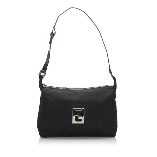 Fendi Zucca Nylon Shoulder Bag