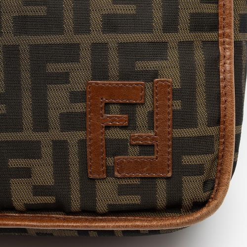 Fendi Zucca Canvas Zip Messenger