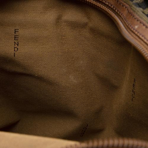 Fendi Zucca Canvas Zip Messenger