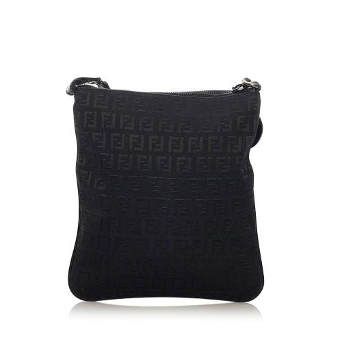 Fendi Zucchino Canvas Crossbody Bag