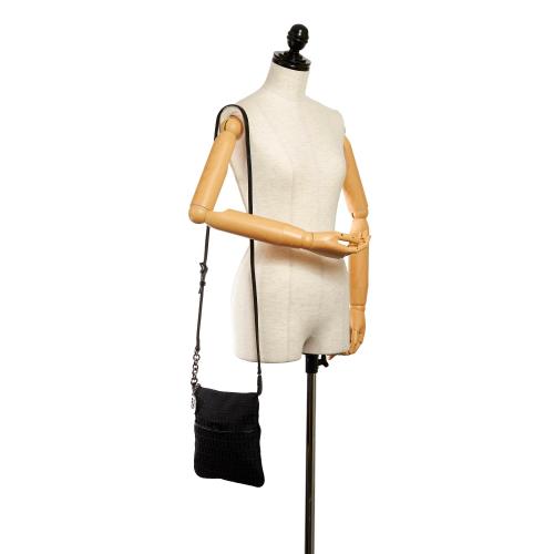 Fendi Zucchino Canvas Crossbody Bag