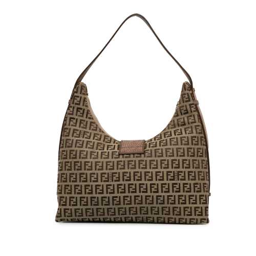 Fendi Zucchino Canvas Sweet Hobo