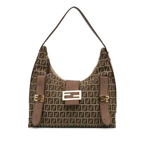 Fendi Zucchino Canvas Sweet Hobo