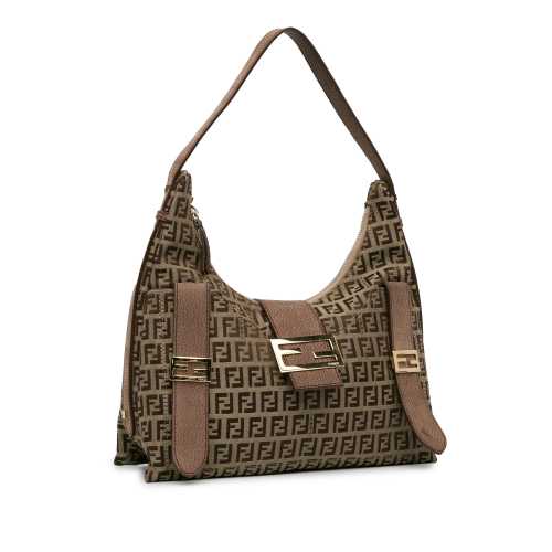 Fendi Zucchino Canvas Sweet Hobo