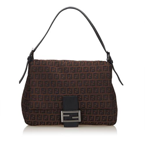 Fendi Zucchino Forever Mamma Shoulder Bag