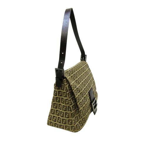 Fendi Zucchino Mamma Forever Shoulder Bag