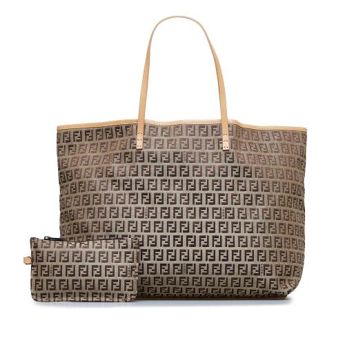 Fendi Zucchino Roll Tote