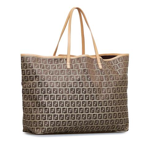 Fendi Zucchino Roll Tote