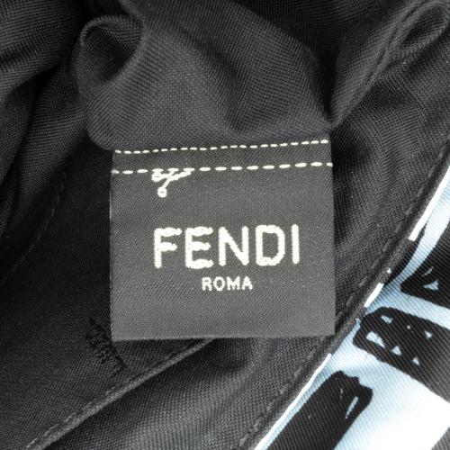 Fendi x Joshua Vides Mini Zucca Nylon Convertible Baguette Belt Bag