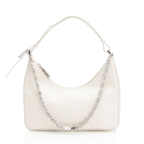 Givenchy Calfskin Moon Cut Out Small Shoulder Bag