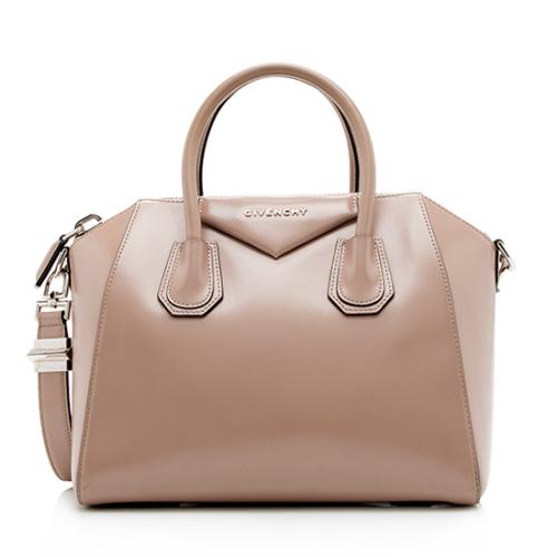 Givenchy Glazed Leather Antigona Small Satchel