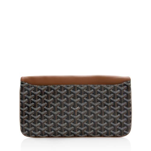 Goyard Goyardine Canvas Saint Marie Soft Clutch