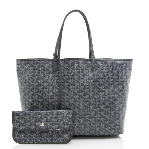 Goyard Goyardine Canvas St. Louis PM Tote