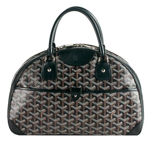 Goyard Goyardine Canvas St. Jeanne MM Satchel