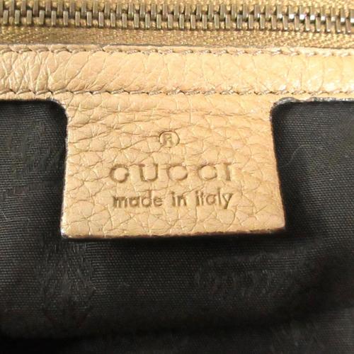 Gucci Bamboo Jungle Leather Hobo Bag