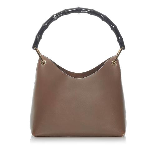 Gucci Bamboo Leather Shoulder Bag